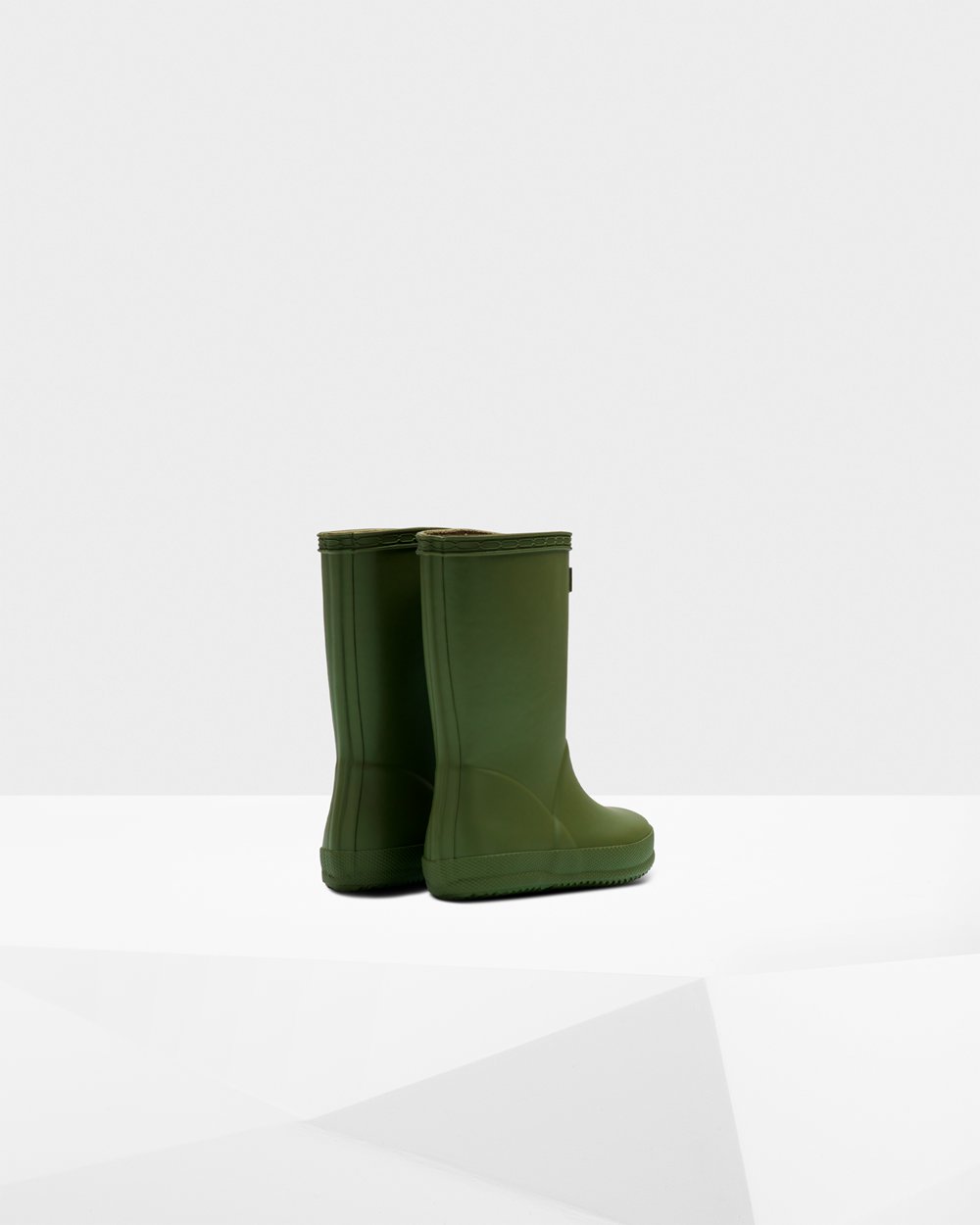 Regenlaarzen Kinderen - Hunter Original First Classic - Groen - 84FIELMQD